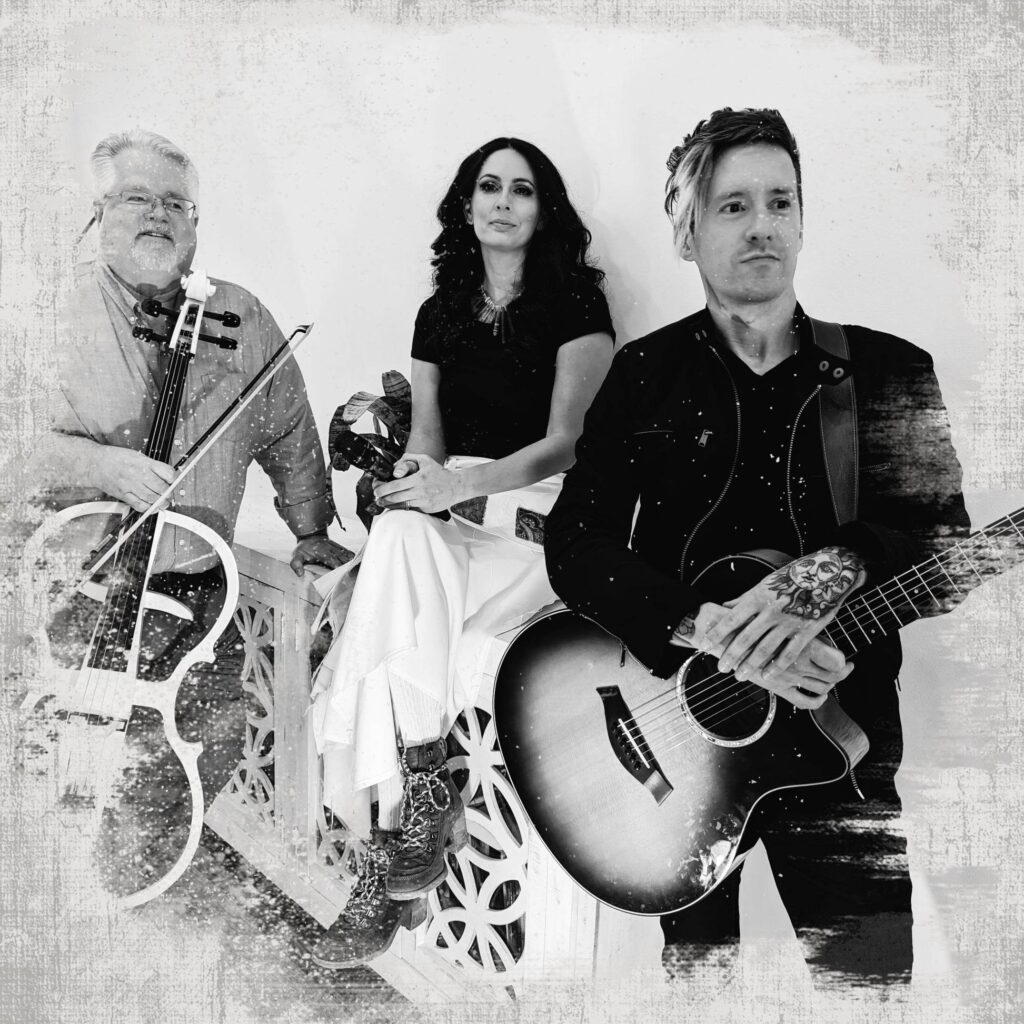 Luna Koi black and white picture of the band