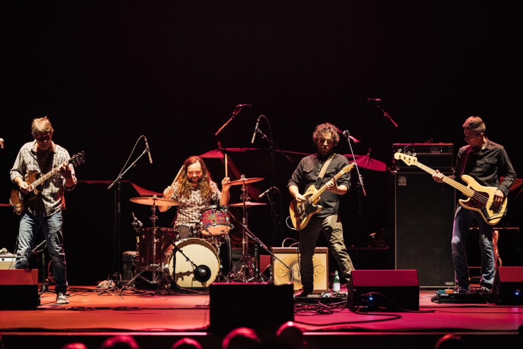Rob Aldridge & The Proponents performing on stage