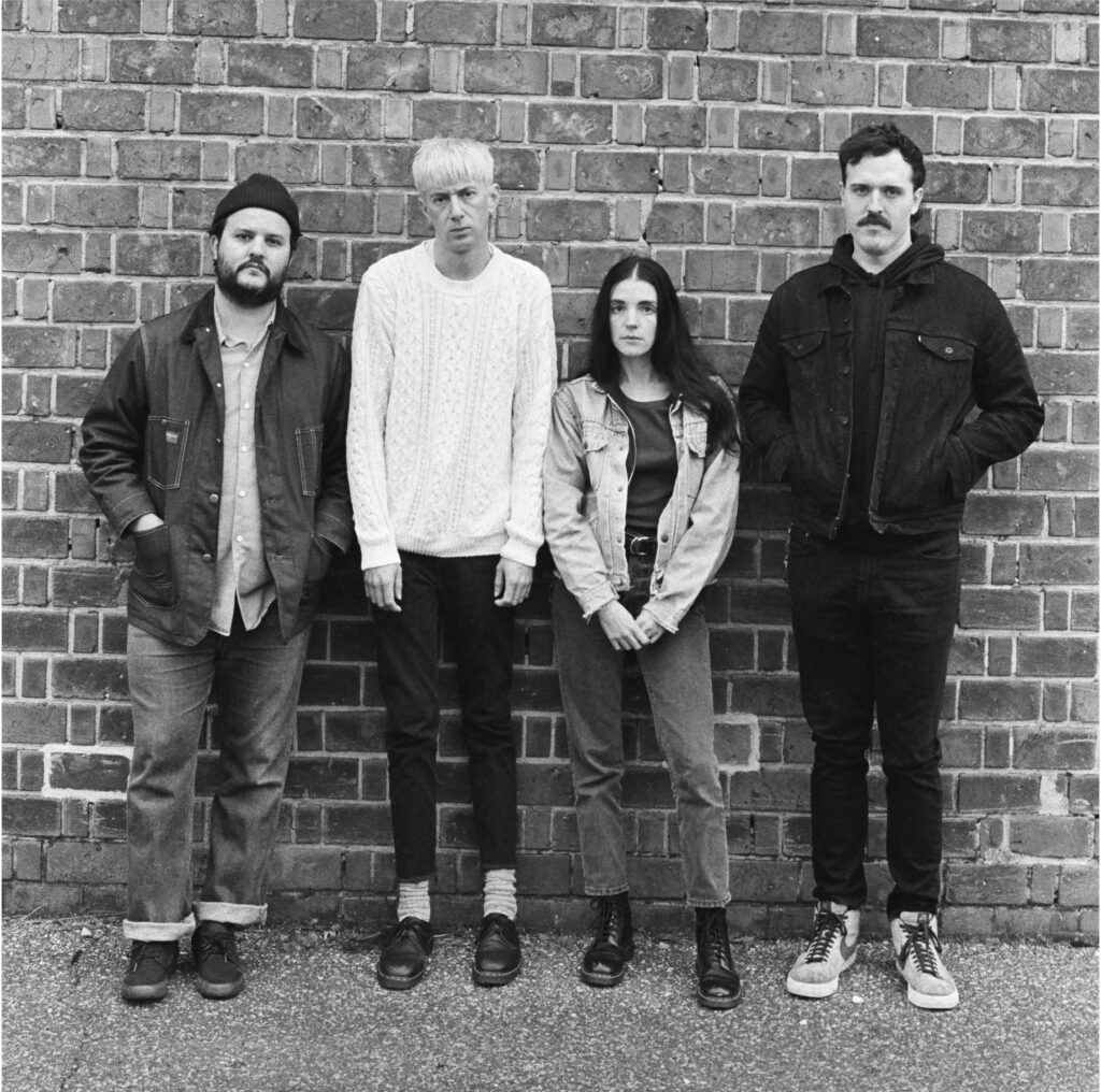 Snacks band professional photograph in black and white