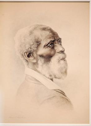 Painting of an African American man by artist Maria Howard Weeden