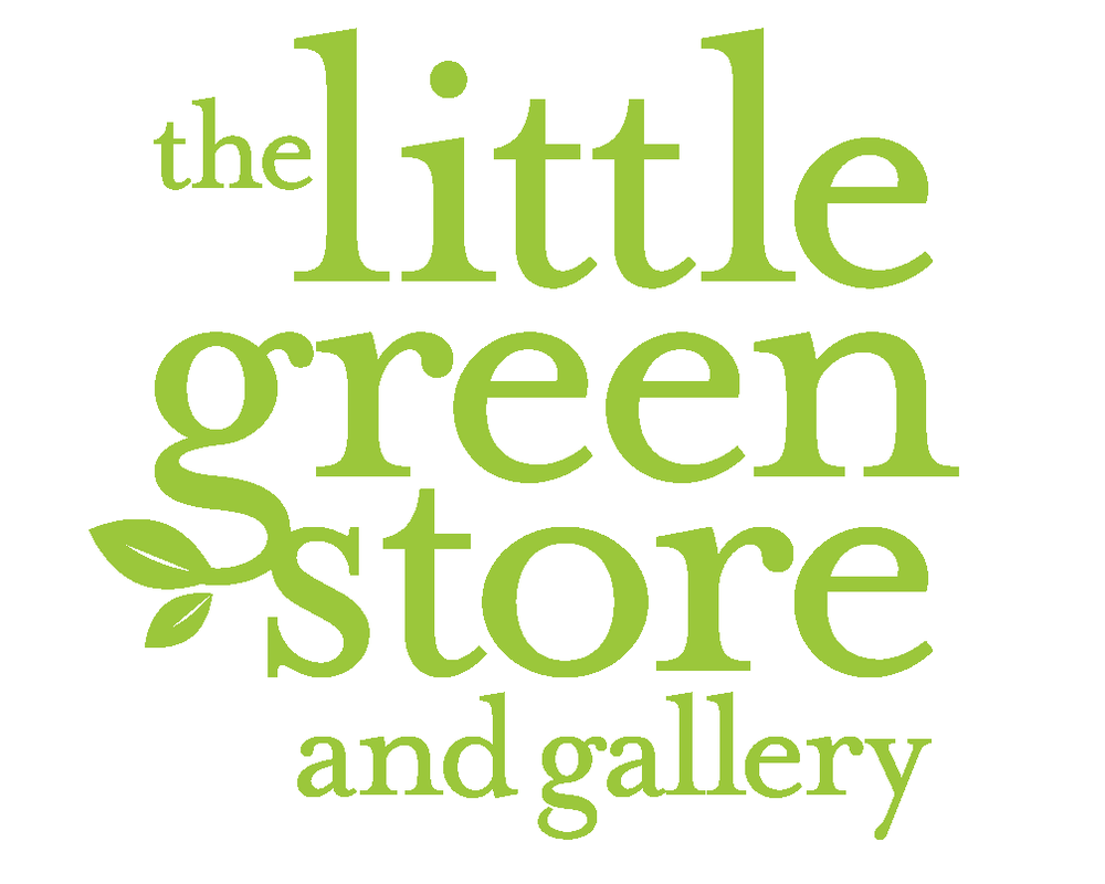 Logo for the Little Green Stoer and Gallery - typed out