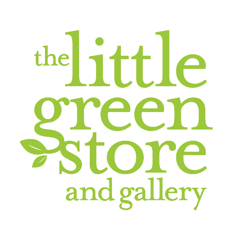 Logo for the Little Green Stoer and Gallery - typed out