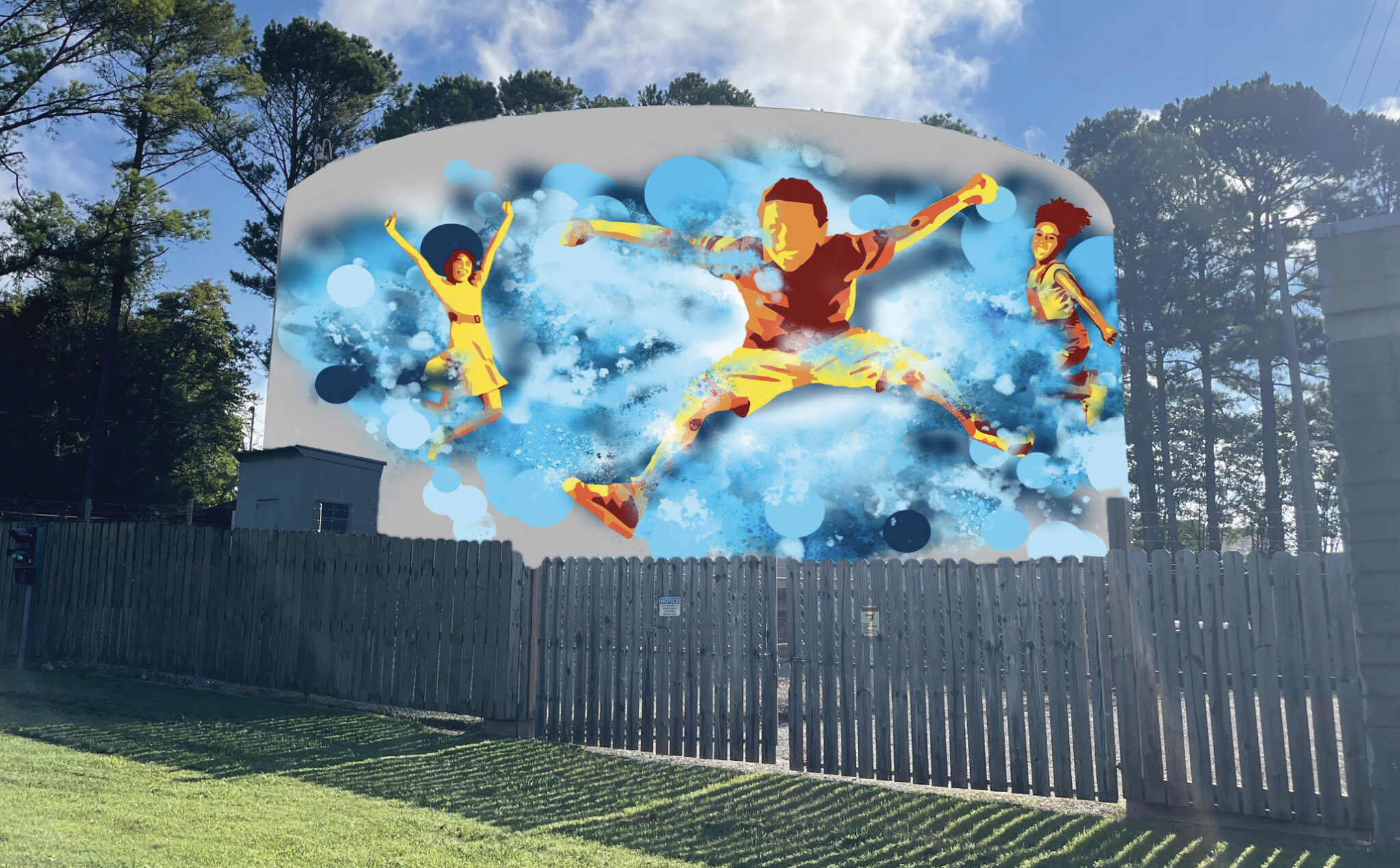 Huntsville Utilities Water Tank to Feature Artistic New Look - Arts Huntsville